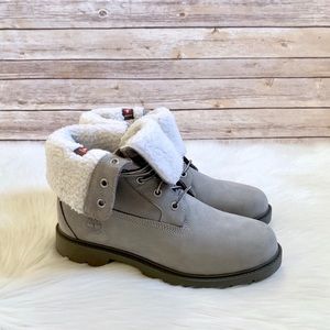 Timberland Linden Woods WP Fleece Fold Down Boots
